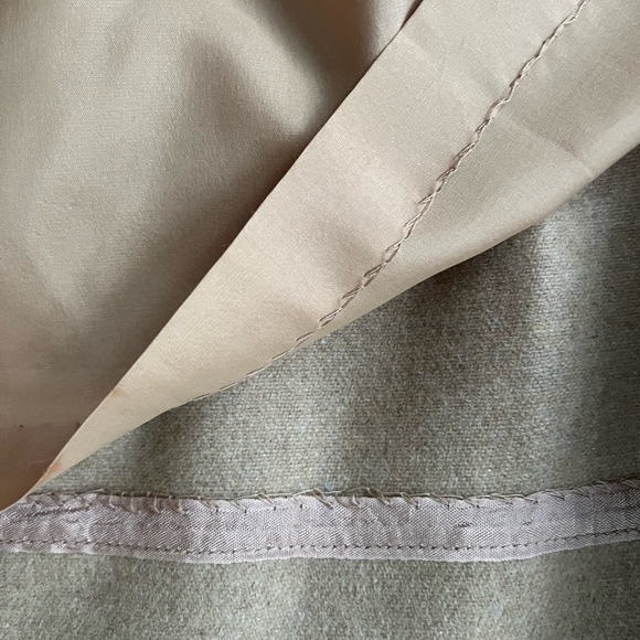 J.G. Hook Vintage Wool Pleated Apron Jumper Midi Dress in Tan / Light Brown, 10P - Picture 8 of 12